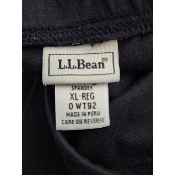 L.L. Bean Black Spandex Maxi Pull On Skirt Size XL - Picture 3 of 3